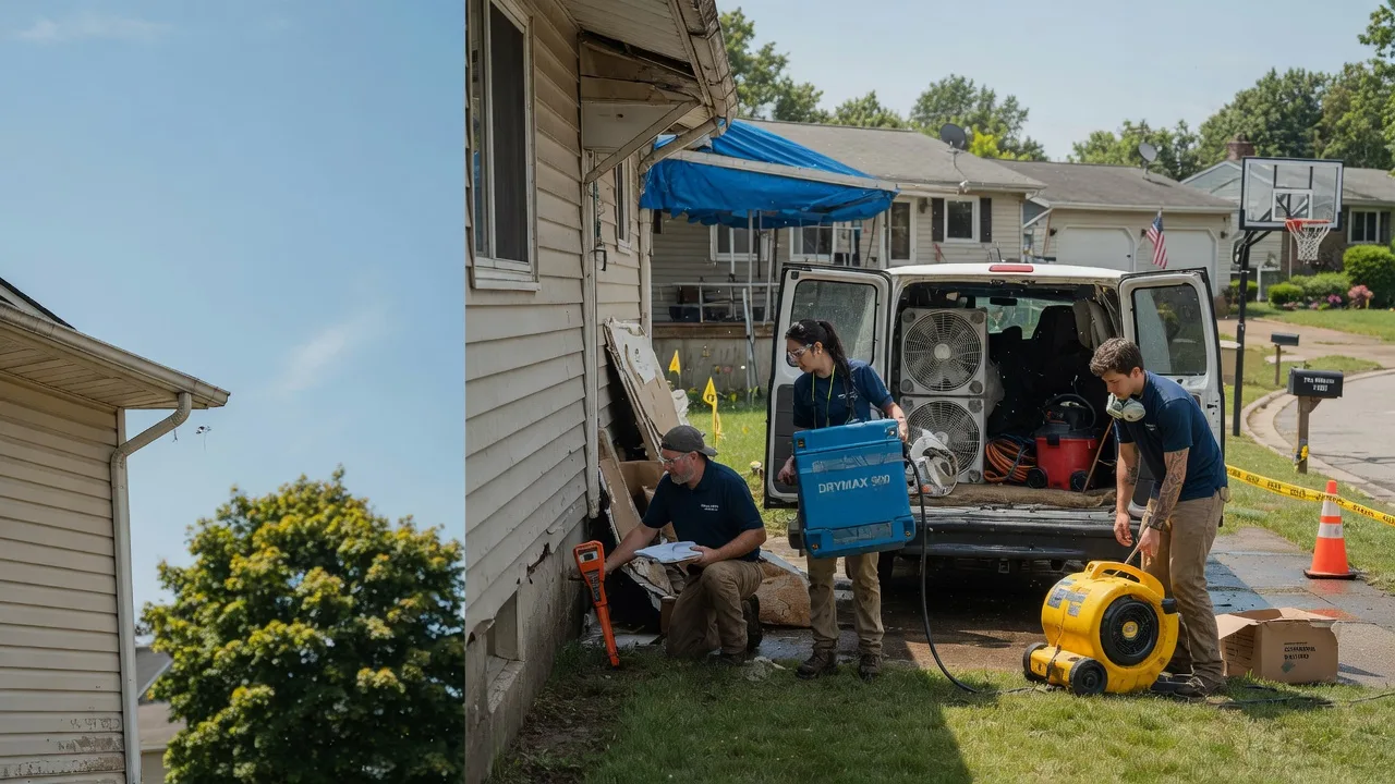 Ceiling Leak Cleanup in Edgarton, WV near me